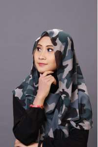 Pashmina Grey Army